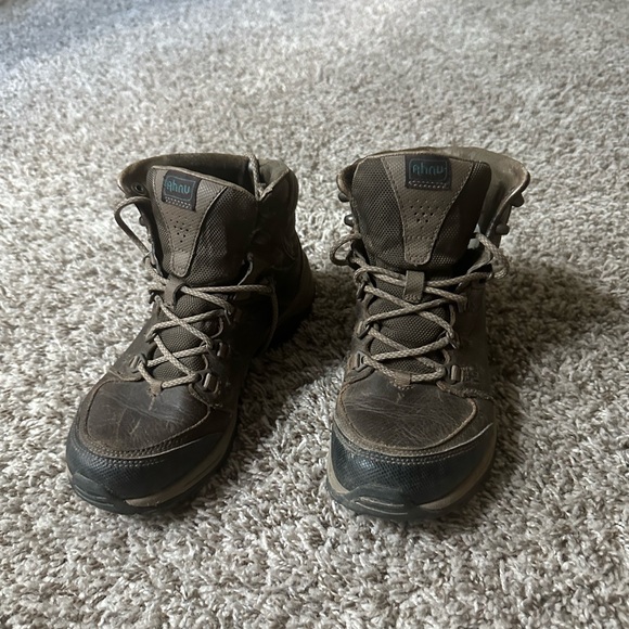 Ahnu Dark Brown Outdoor Boots - Picture 1 of 4